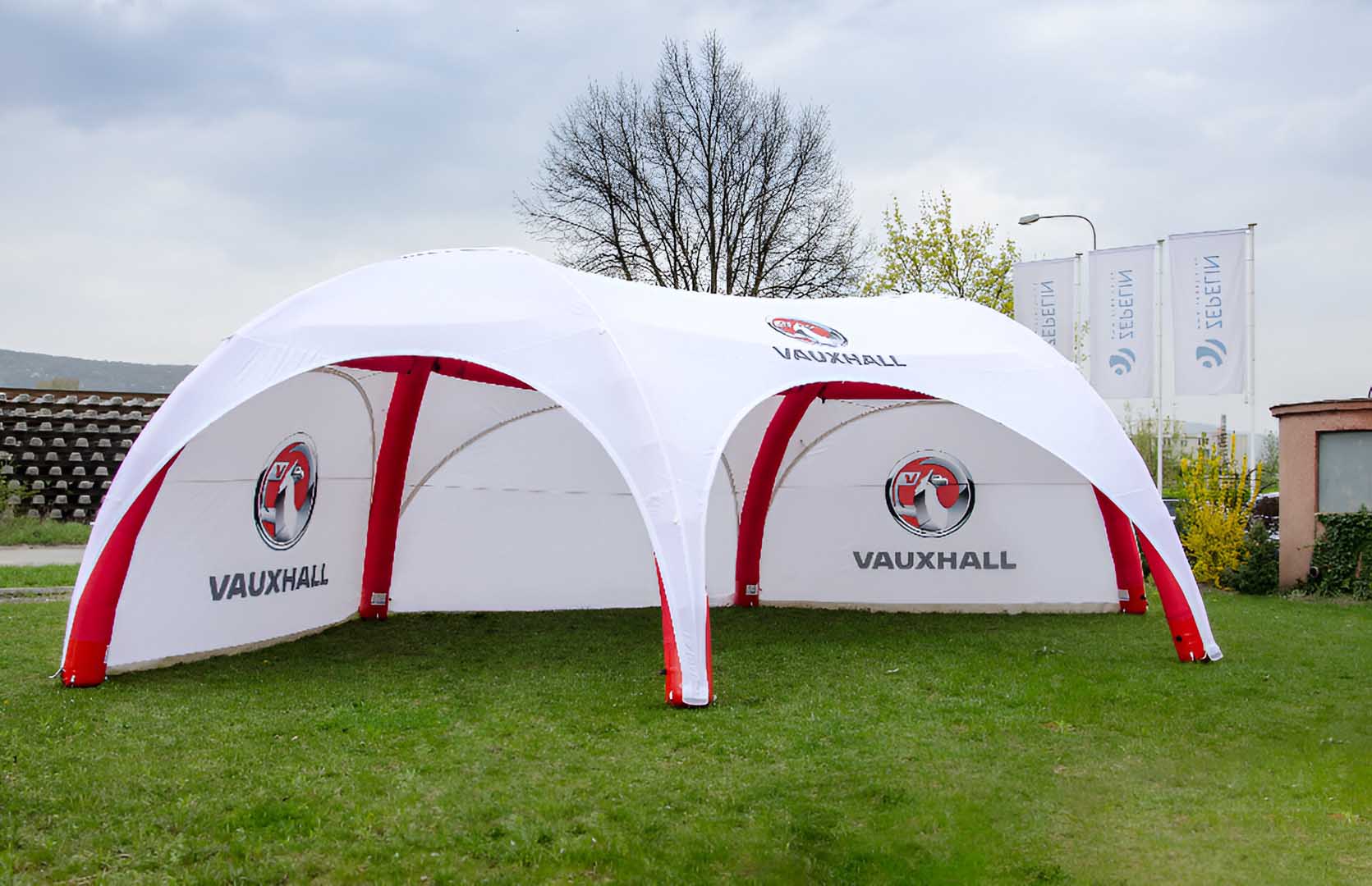 HEXA Hexagonal Sealed Inflatable Event Tent AXION