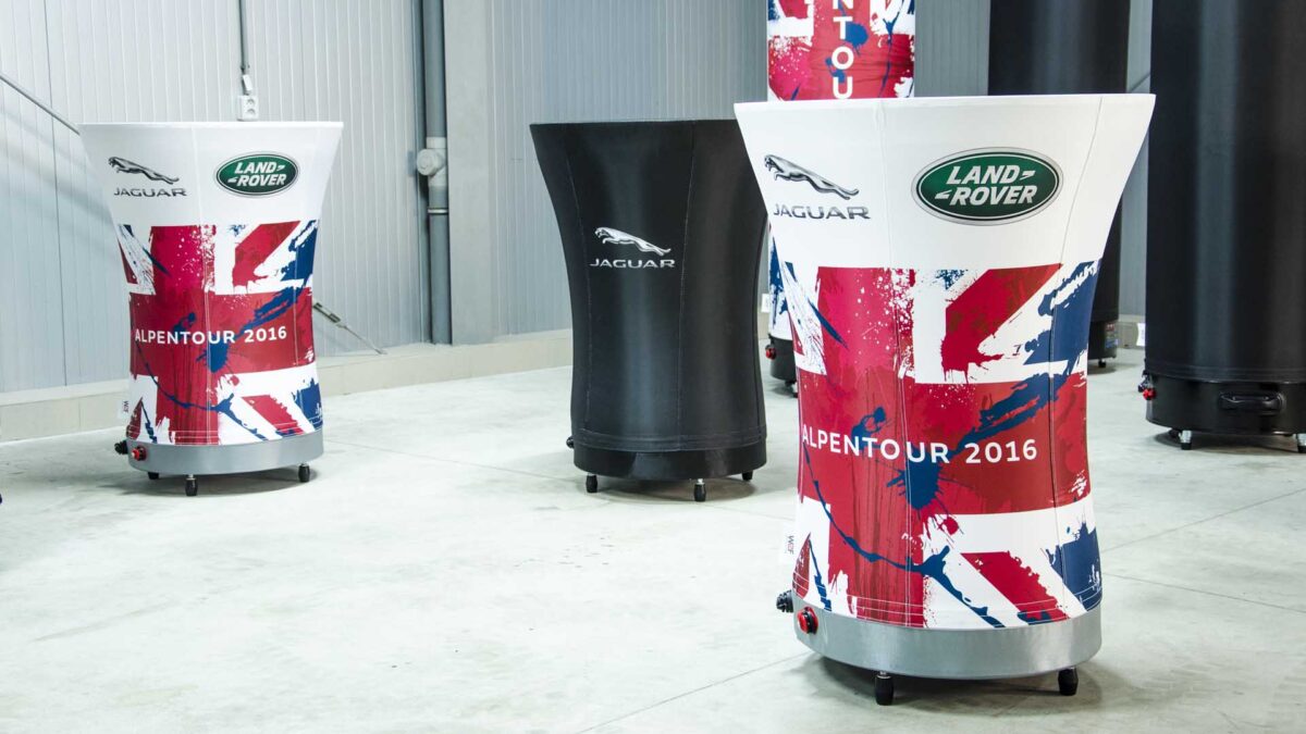 Car dealerships promotional sealed inflatables AXION