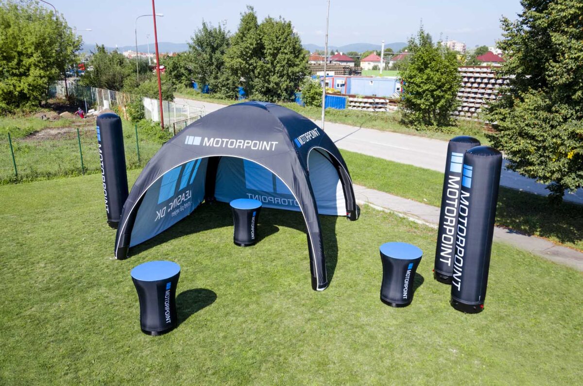 Segmented Inflatable Tube TUBE - Sealed inflatable tube for events | AXION